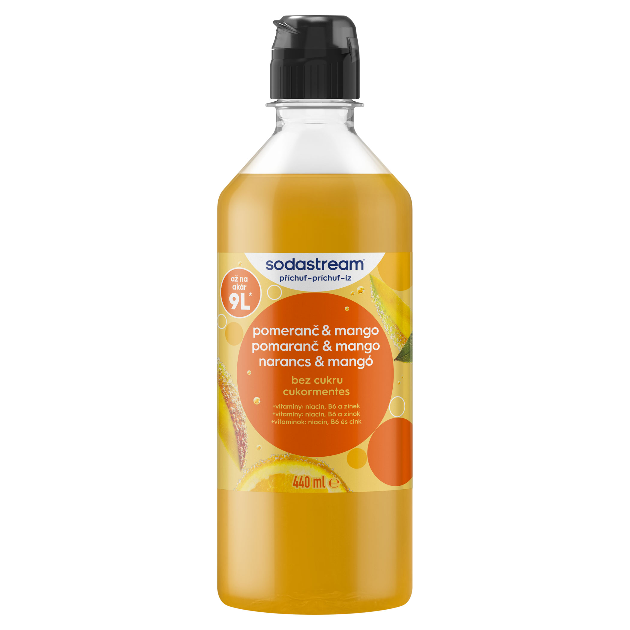 Príchuť Pomaranč Mango ZERO 440 ml Sodastream