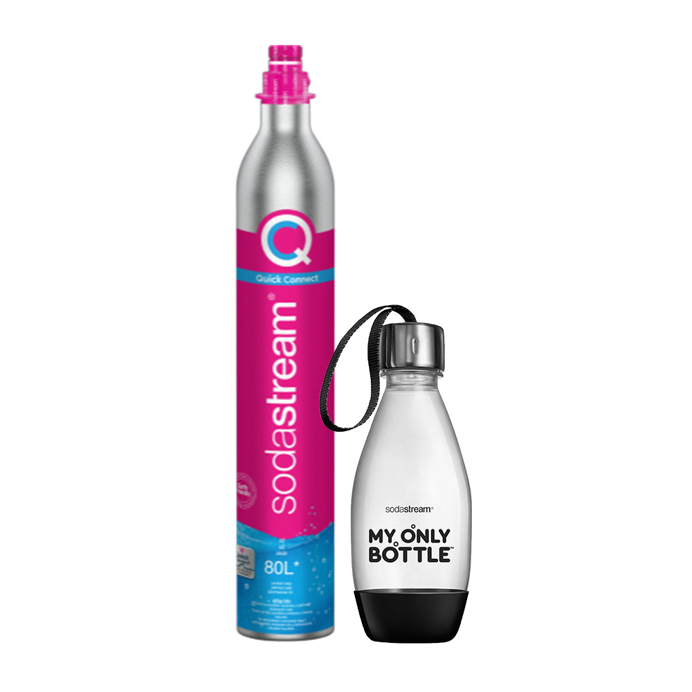 Bombička CQC + MOB fľaša Sodastream