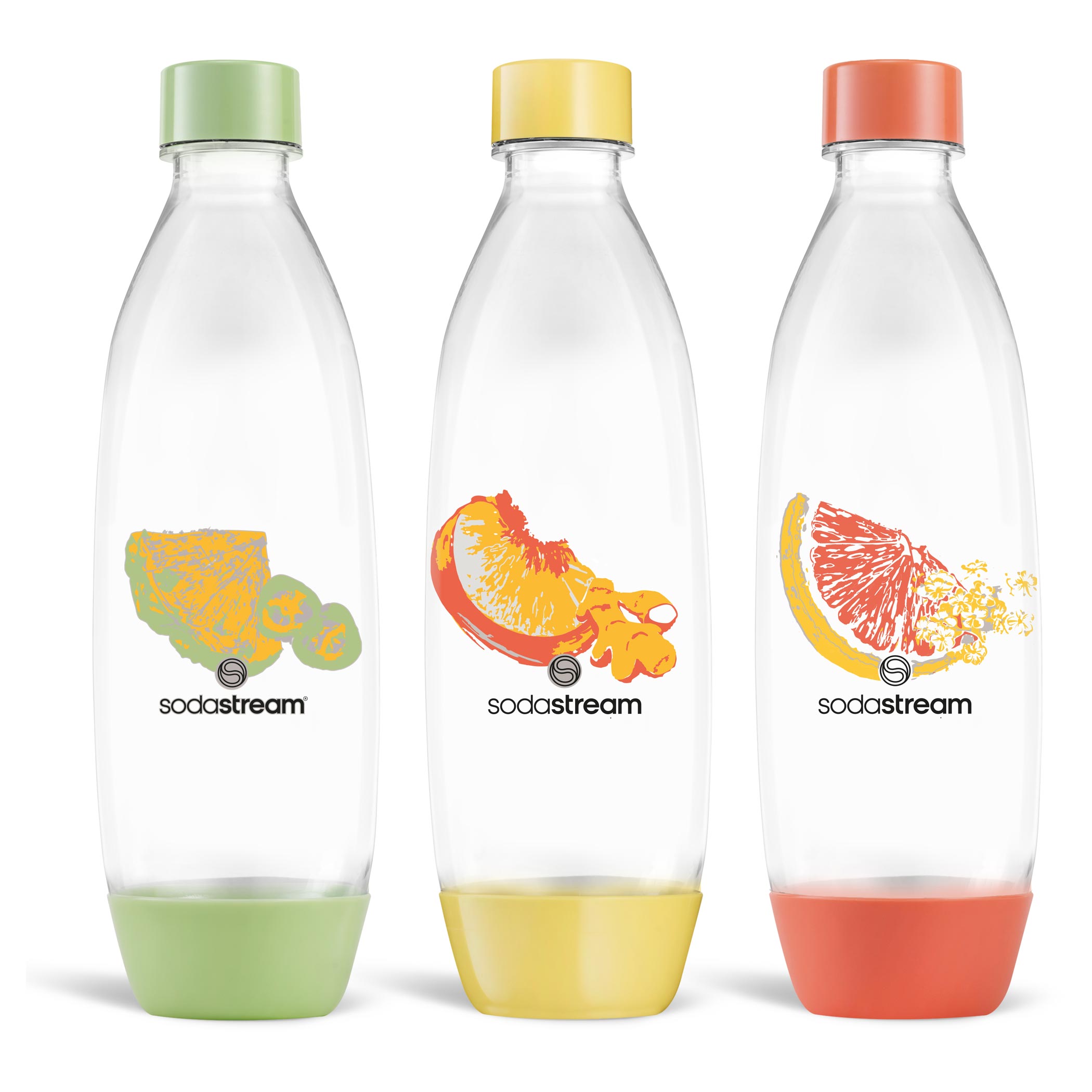 Sada fliaš Fuse Fruit 3 x 1L Sodastream