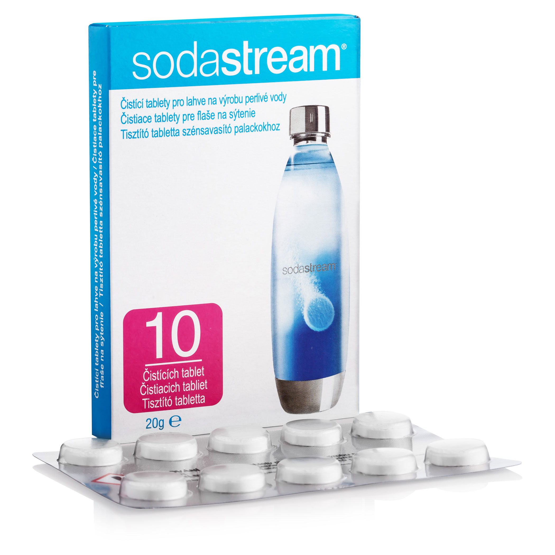 Čistiace tablety pre fľaše Sodastream