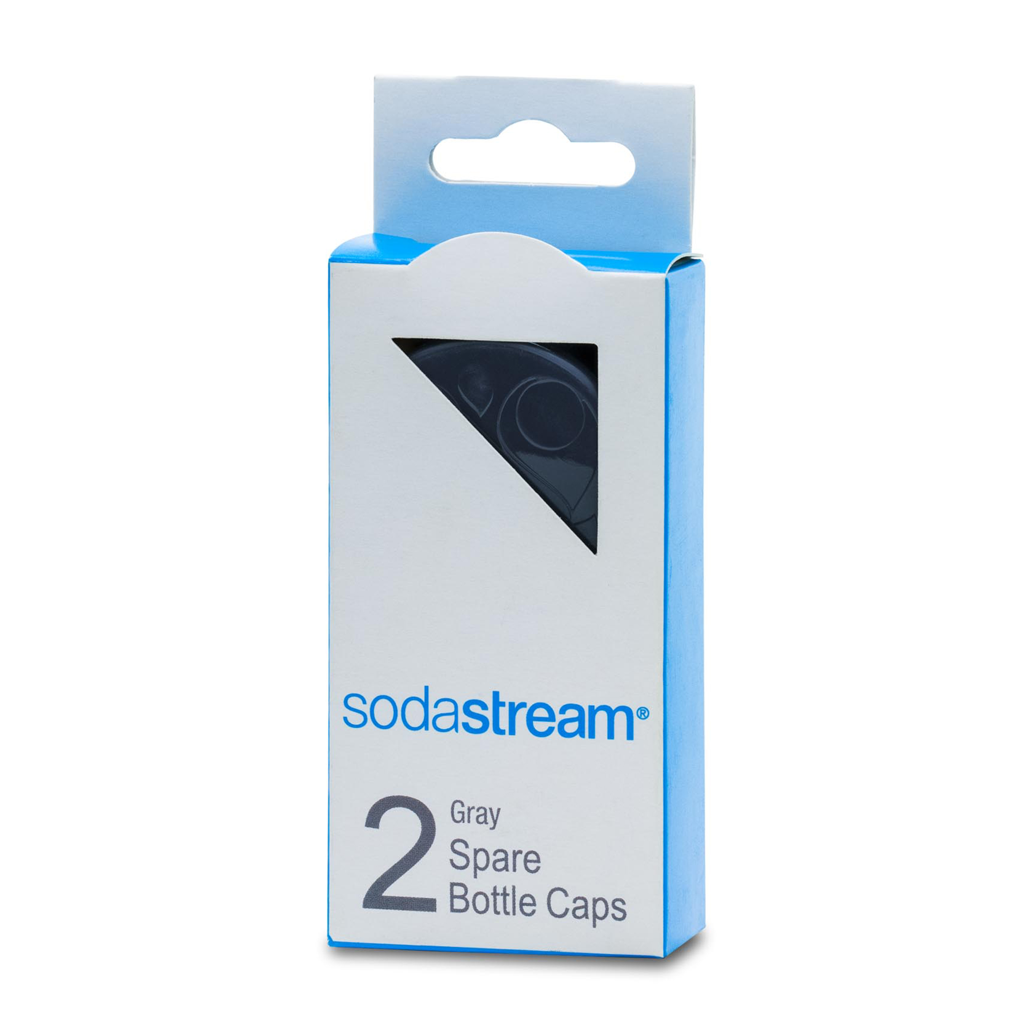 Viečko šedé na plastové fľaše Sodastream