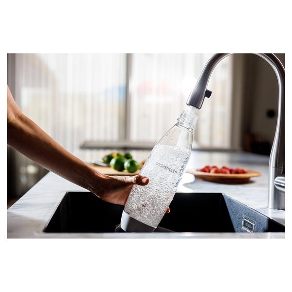 S výrobníkom sódy SodaStream si pripravíte perlivú vodu na počkanie.